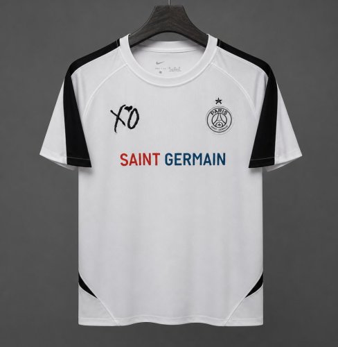 26/27 PSG x XO  Paris Los Angeles  Special Edition White Jersey