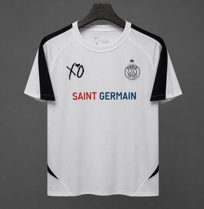 26/27 PSG x XO  Paris Los Angeles  Special Edition White Jersey