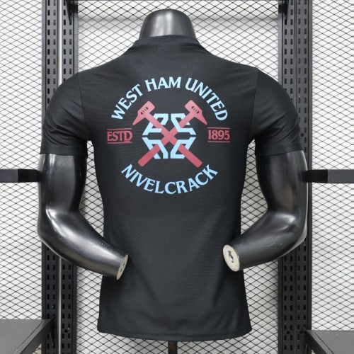 layer Version 26/27 West Ham United Training Dark Grey  Jersey
