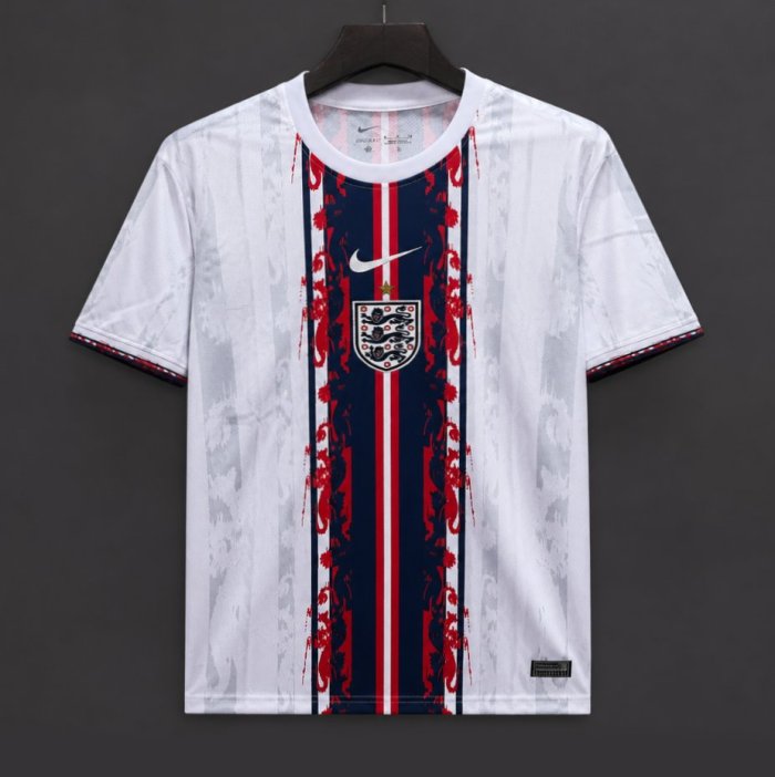 2026 England World Cup Special Edition White Jersey.