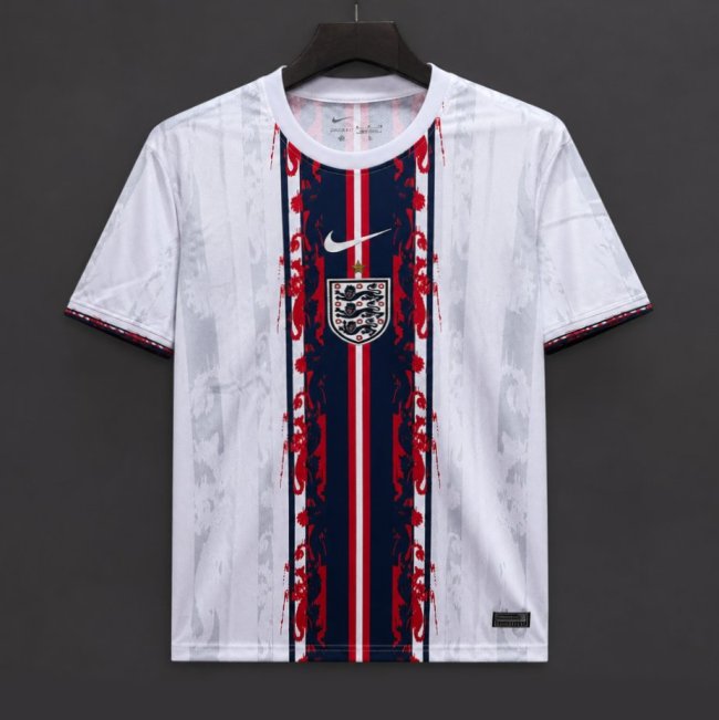 2026 England World Cup Special Edition White Jersey.