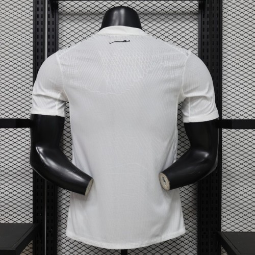 Player Version 2026 Egypt White with Grey  Away Jersey