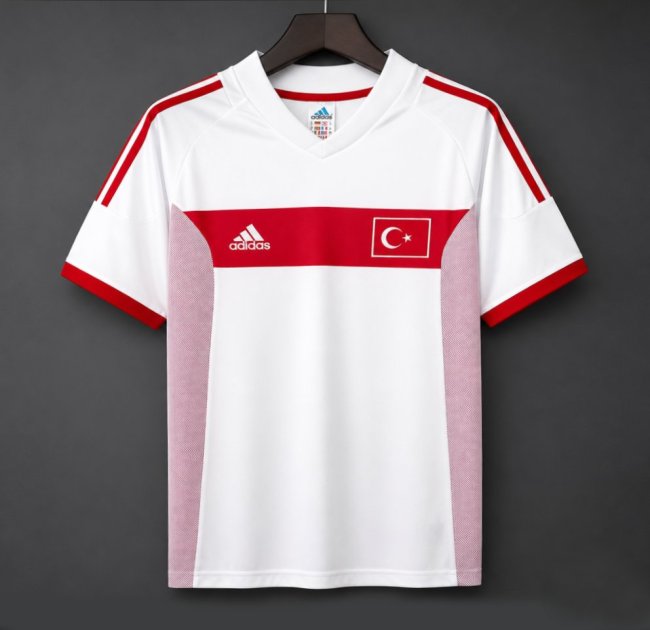 Retro 2002 Turkey Away Jersey