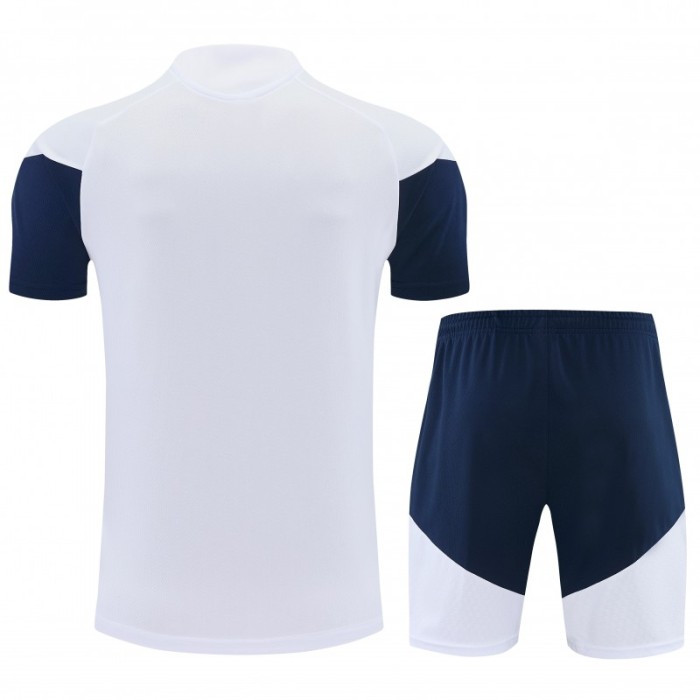 26/27 Real Madrid  White Short Sleeve+Soccer Shorts
