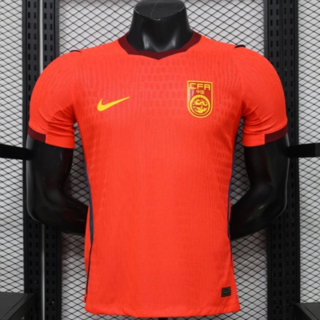 Player Version 2026 China Red Home Jersey