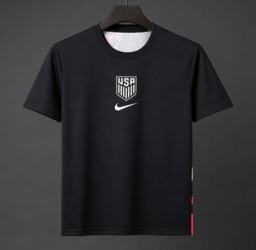 2026 USA USMNT Premium Goalkeeper Soccer T-Shirt - Black