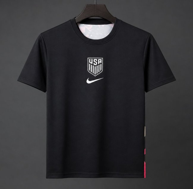 2026 USA USMNT Premium Goalkeeper Soccer T-Shirt - Black
