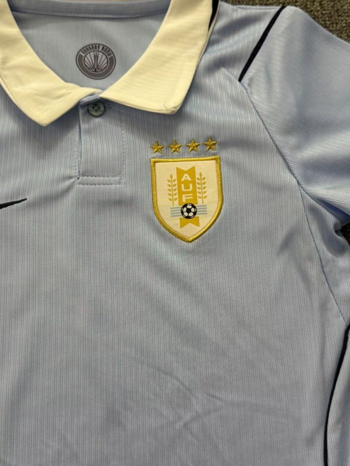 2026 Kids Uruguay Home Jersey