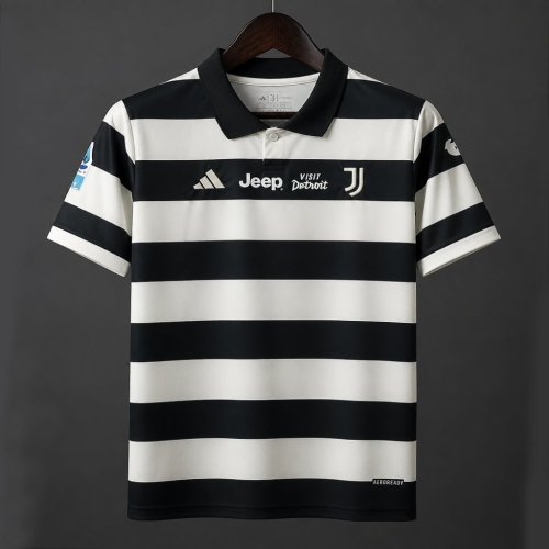 25/26 Juventus Forth Jersey With Serie A Full Sponsor