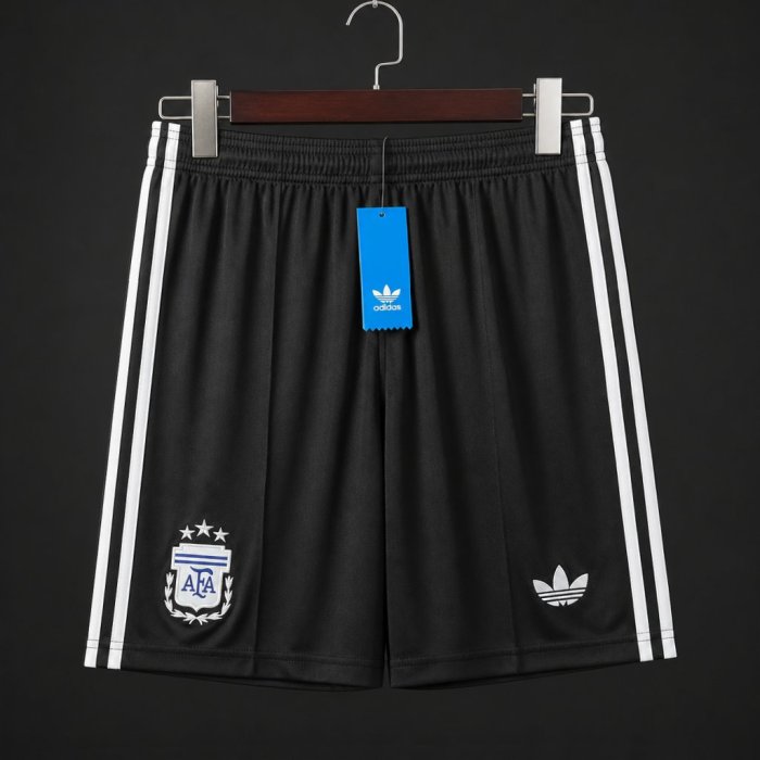 2026 Argentina Black Shorts