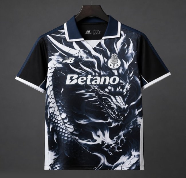 25/26 FC Porto Black Special Edition Dragon Jersey