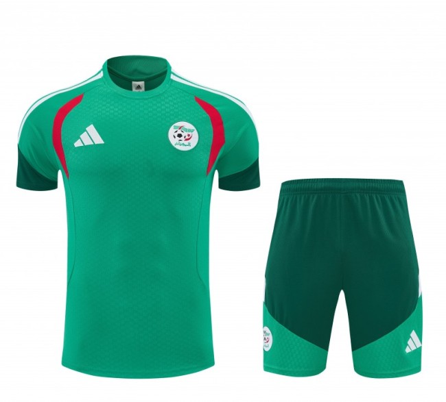 26/27 Algeria Green Short Sleeve+Soccer Shorts