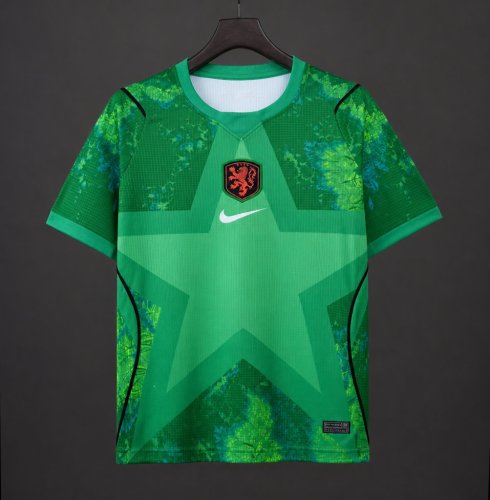 2026 Netherlands Green Goalkeeper Jersey