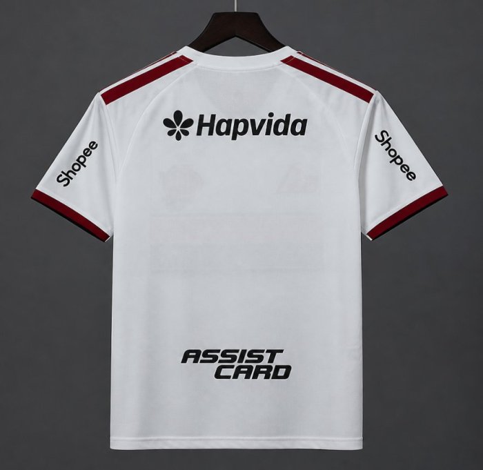 26/27 Flamengo Away Jersey With Full Sponsor