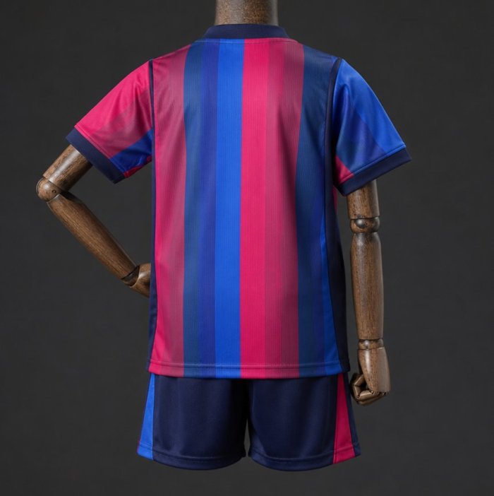 26/27 Kids Barcelona Home Jersey