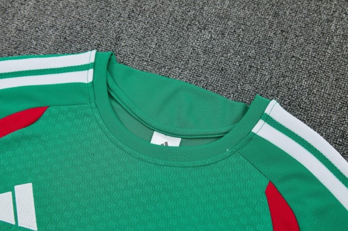 26/27 Algeria  Green Short Sleeve+Soccer Shorts