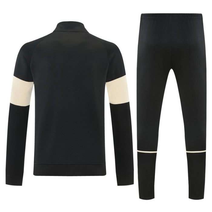 26/27 Liverpool Black & Cream Full Zipper Jacket Tracksuit + Long Pants