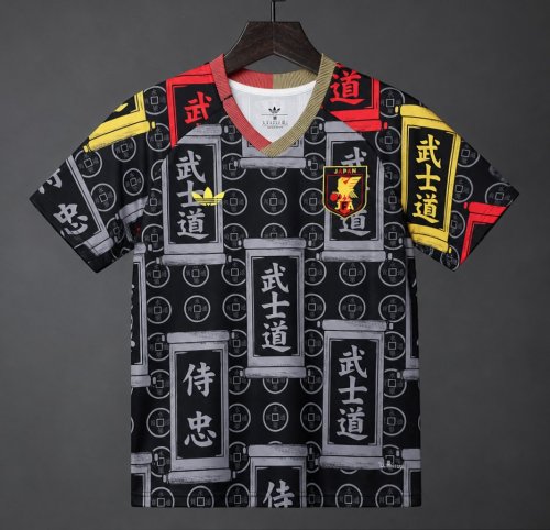 2026 Japan World Cup  Bushido  Black Jersey
