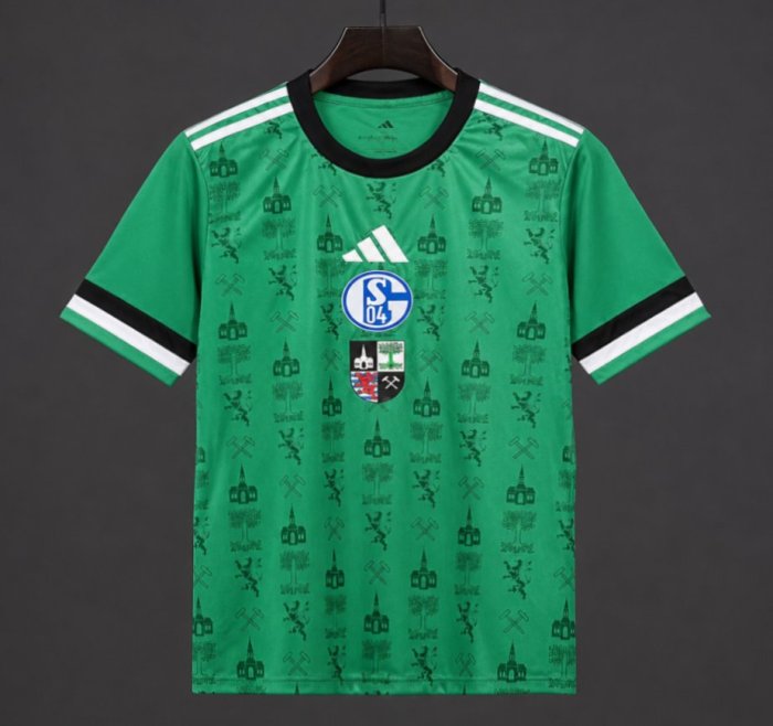 25/26 Schalke 04 100th Centennial Green Jersey