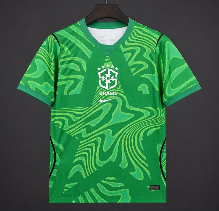 2026 Brazil Green Goalkeeper Jersey