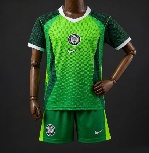 2026 Kids Nigeria Home Jersey