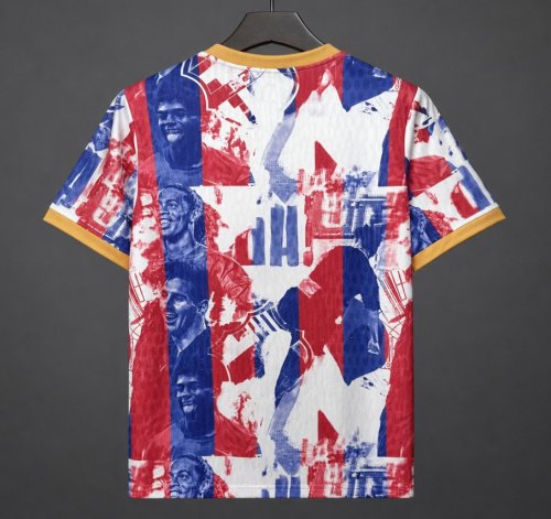 26/27 Barcelona Special  Legends  Graphic White/Blue/Red Commemorative Jersey