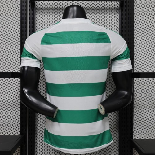 Player Version 26/27 Celtic Green & White Hooped Home Jersey