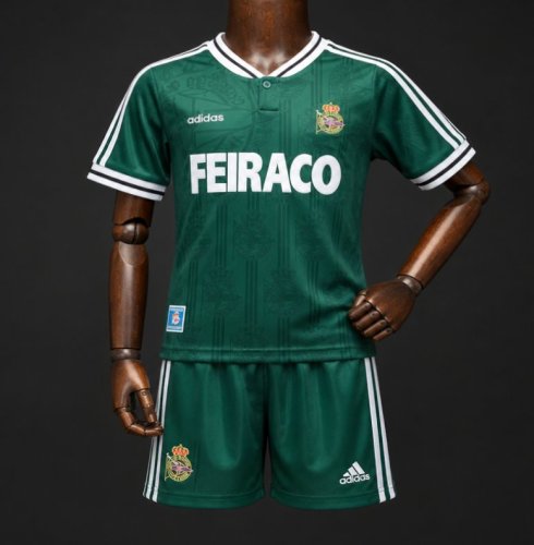 Retro 99/00 Deportivo de La Coruna Away Green Jersey