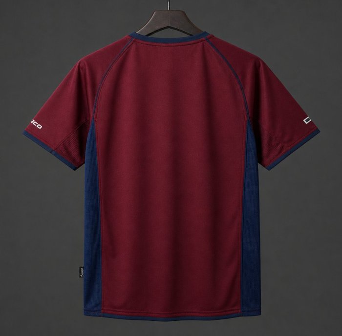 Retro 2002 Mexico World Cup Third Burgundy/Maroon Jersey