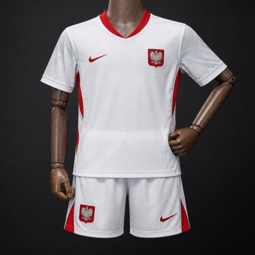 2026 Kids Poland Home Jersey