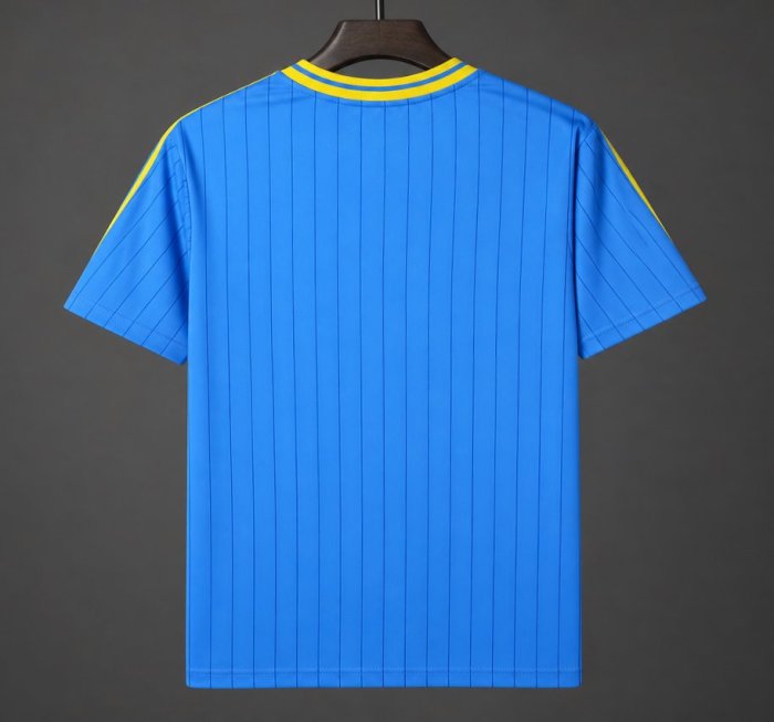 2026 Adidas Originals Colombia Terrace Icons Blue Jersey