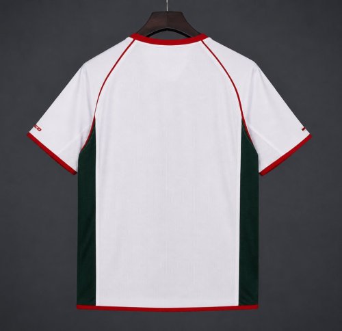 Retro 2002 Mexico World Cup Away White Jersey