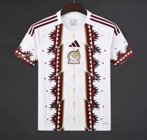 2026 Mexico Aztec Roots White Special Jersey