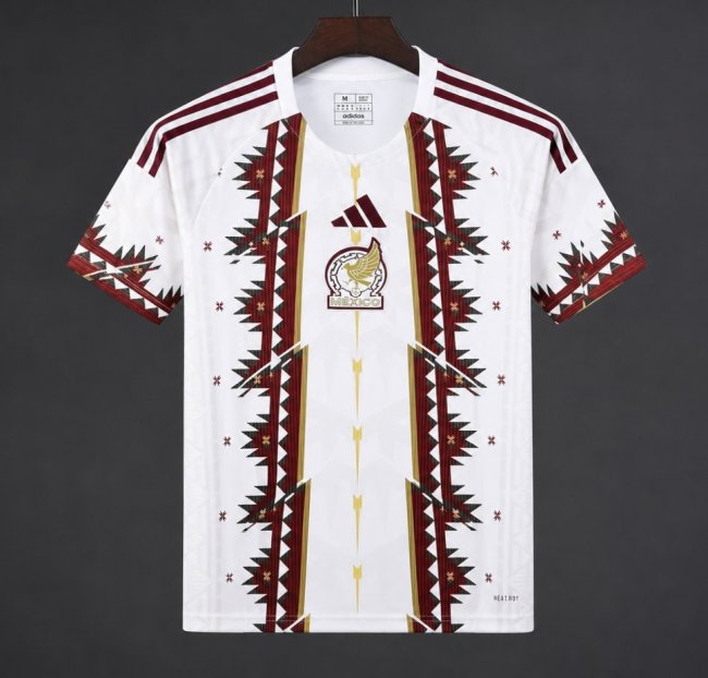 2026 Mexico Aztec Roots White Special Jersey