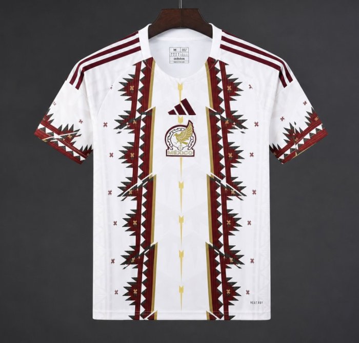2026 Mexico Aztec Roots White Special Jersey