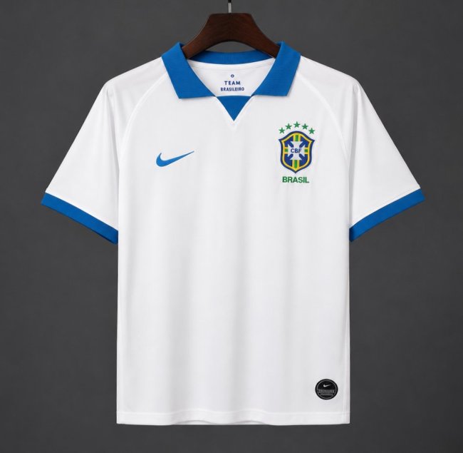Retro 2020 Brazil Away Jersey