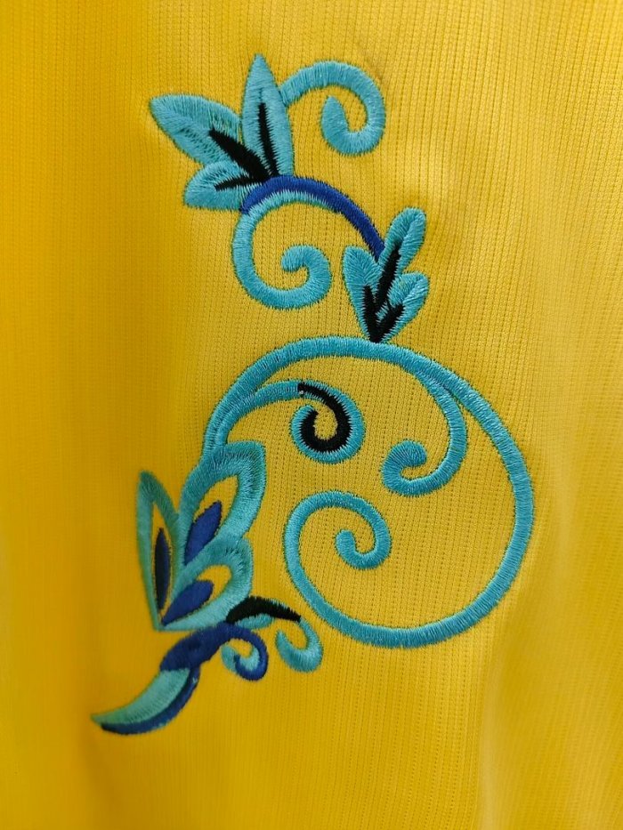 2026 Brazil 2026 Home Yellow/Blue  Floral Edition  Jersey
