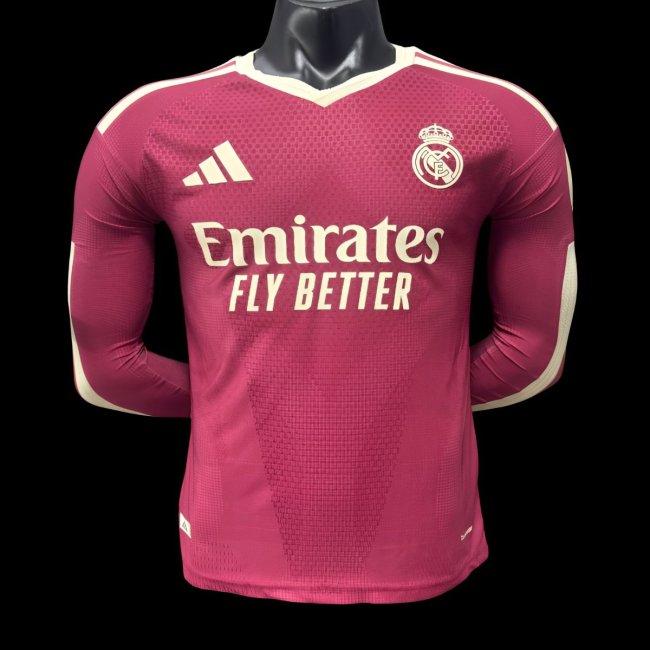Player Version 26/27 Real Madrid Third Long Sleeve Jersey