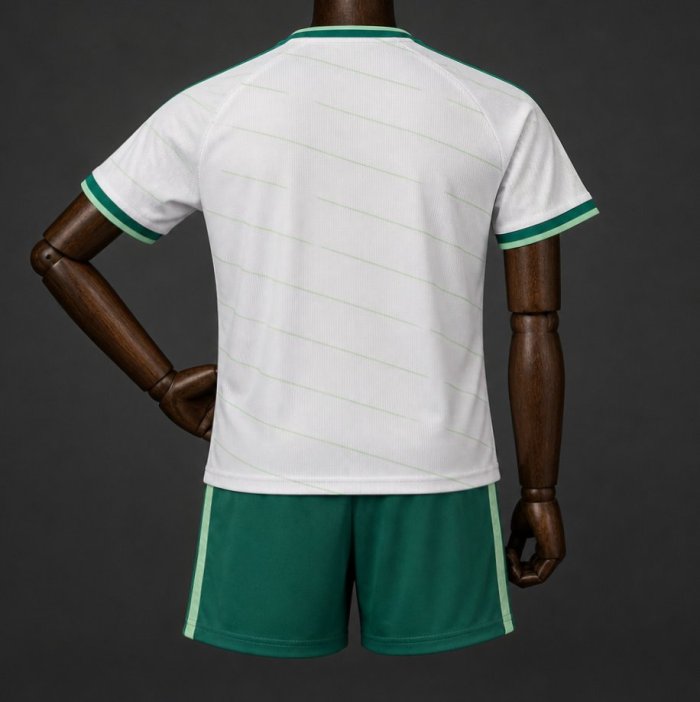 2026 Kids Northern Ireland Away White Jersey
