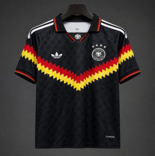 2026  Germany Special Edition Black 1990s Vintage Style Concept Jersey