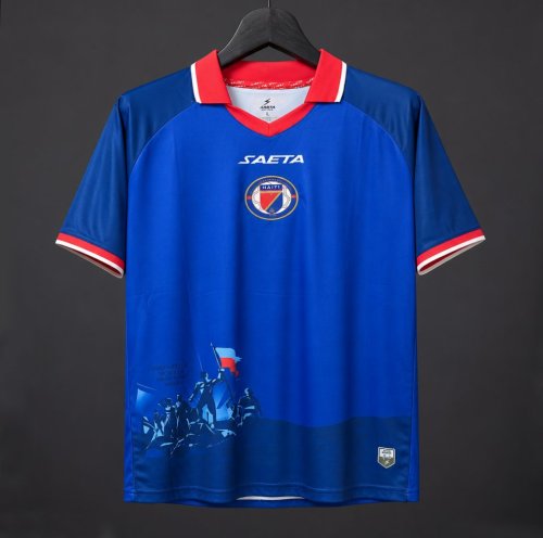 2026 Haiti Away Blue Jersey