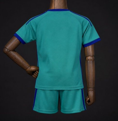 2026 Kids Argentina Away Green Jersey