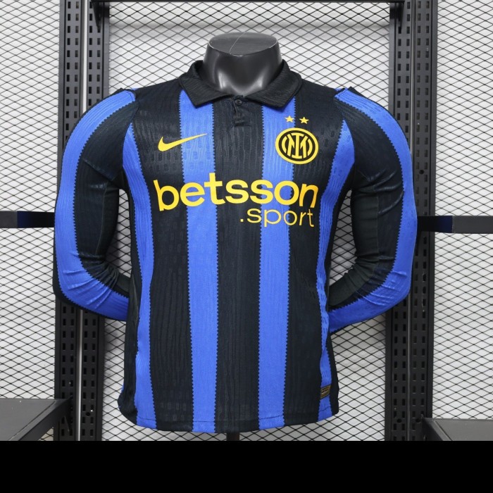 Player Version 26/27 Inter Milan Home Long Sleeve Jersey