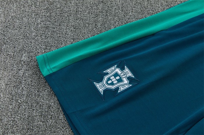 26/27 Portugal Third Green Short Sleeve + Soccer Shorts
