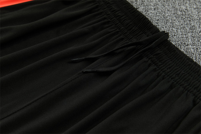 Player Version 26/27 Paris Black Half Zipper Jacket+Long Pants