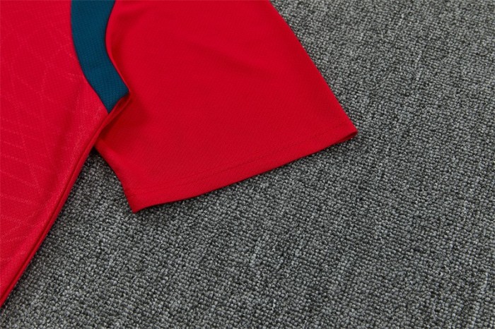 26/27 Portugal Home Red Short Sleeve + Soccer Shorts