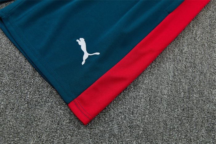 26/27 Portugal Away Blue Short Sleeve + Soccer Shorts