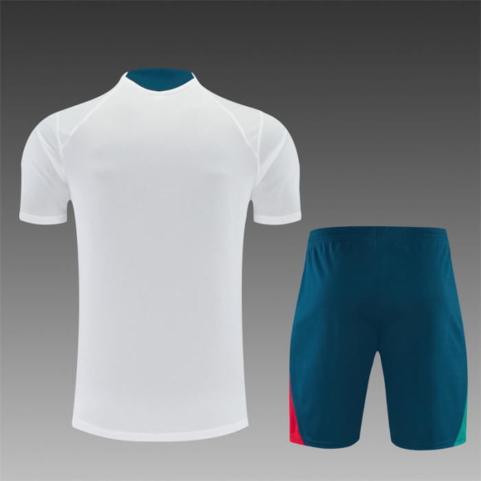 26/27 Portugal Away White Short Sleeve + Soccer Shorts