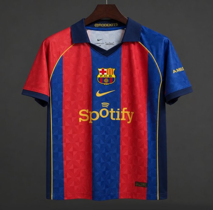 26/27 Barcelona Vintage-Inspired Home Football Jersey