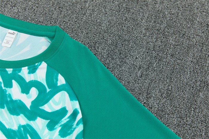 26/27 Portugal Third Green Short Sleeve + Soccer Shorts